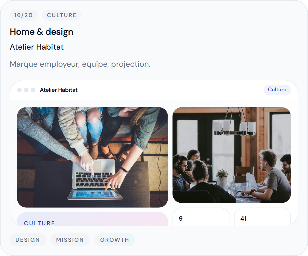 Atelier Habitat - apercu de template